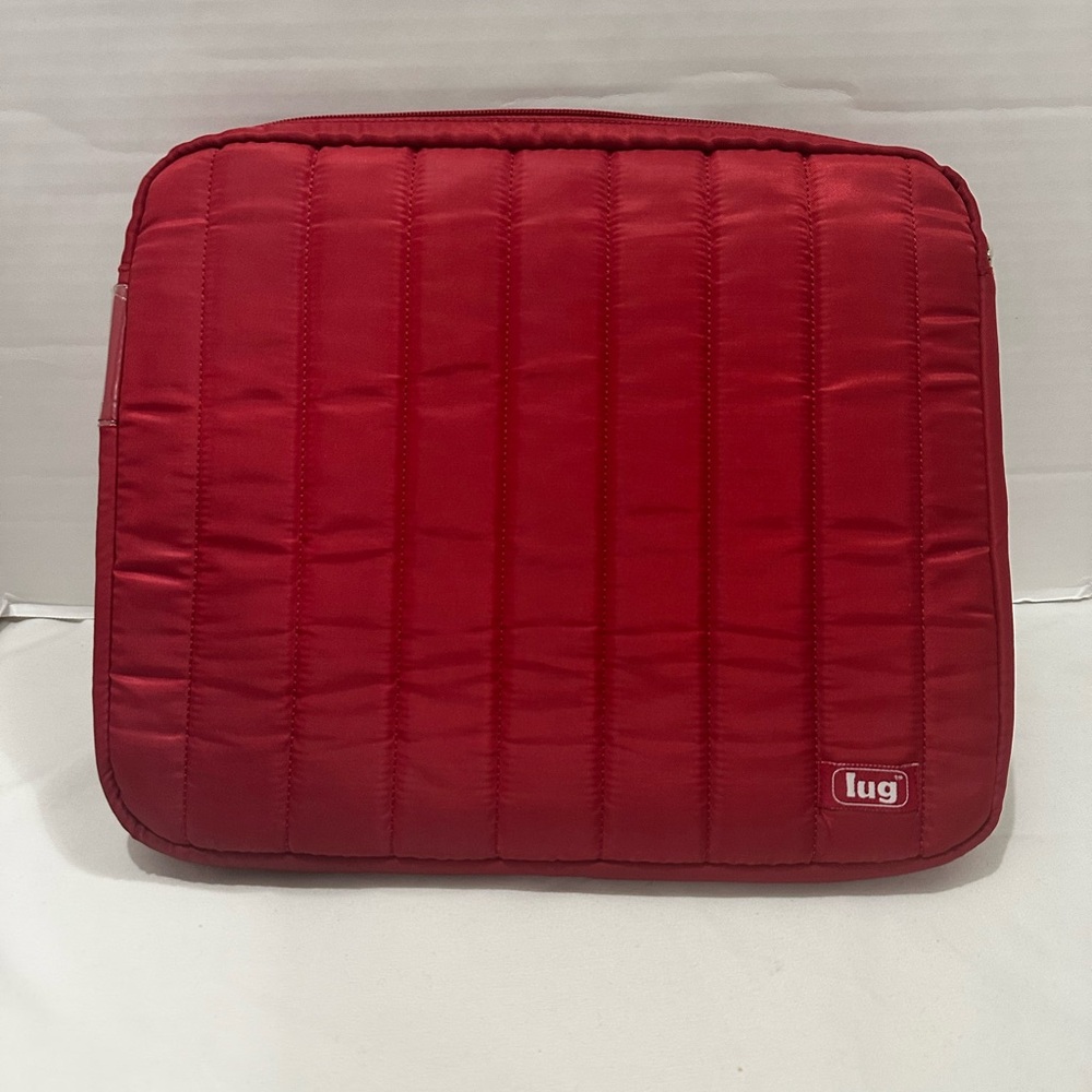 Lug Red Quilted Laptop Sleeve